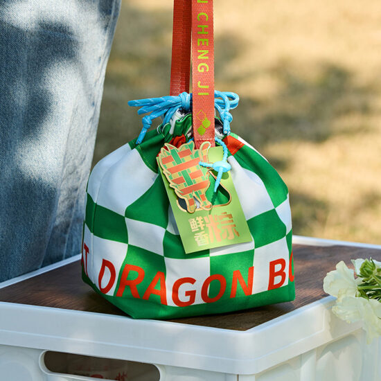 2025 Dragon Boat Festival Canvas Gift Bag for Zongzi Packaging
