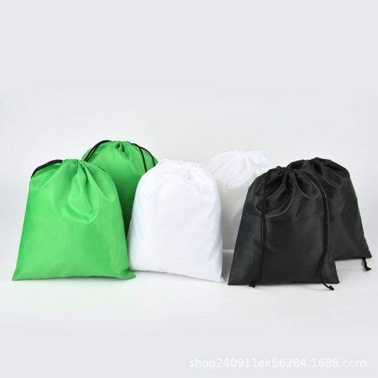 Waterproof 210D Oxford polyester drawstring bag for outdoor storage and jump rope