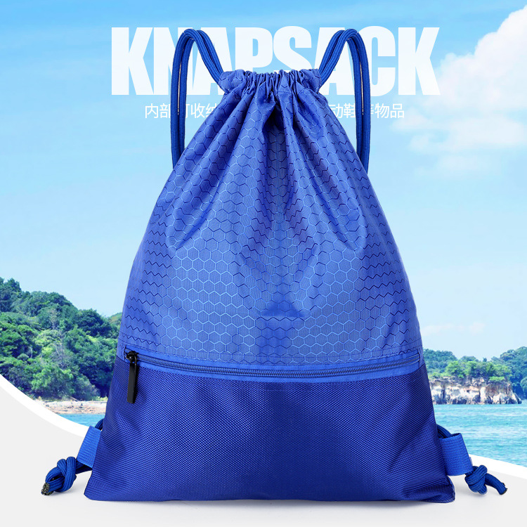 16x25cm Polyester Drawstring Pouch Bag for Jump Rope