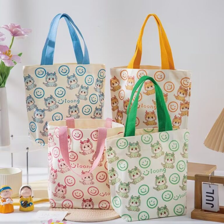Canvas Birthday Party Favor Bags for Kids – Reusable Gift Tote