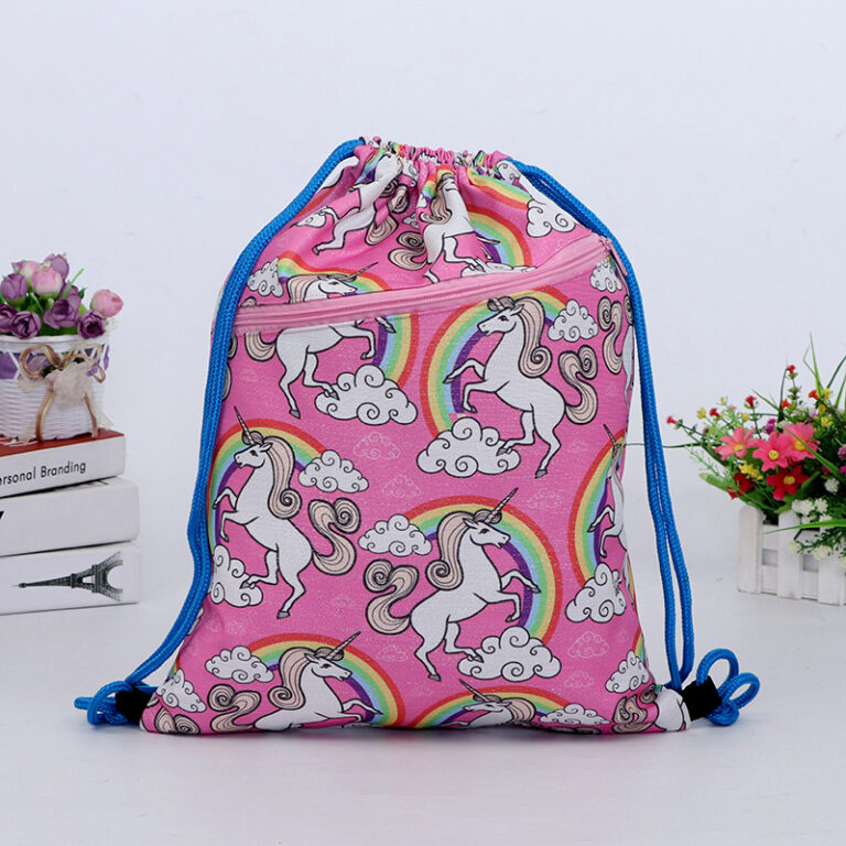 Custom Canvas Drawstring Bag for Rice, Shopping, or Gifts