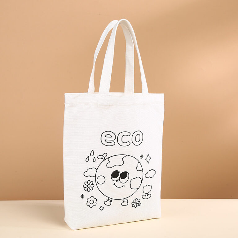 Custom Canvas Tote Bag with Logo for Wholesale