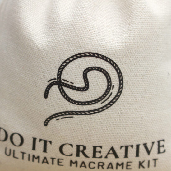 Custom Printed Canvas Drawstring Pouch for Rice and Gifts