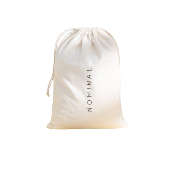 Small Custom Cotton Linen Drawstring Pouch