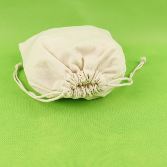 Custom Drawstring Canvas Bags – Logo Printed Cotton Dust & Storage Pouches
