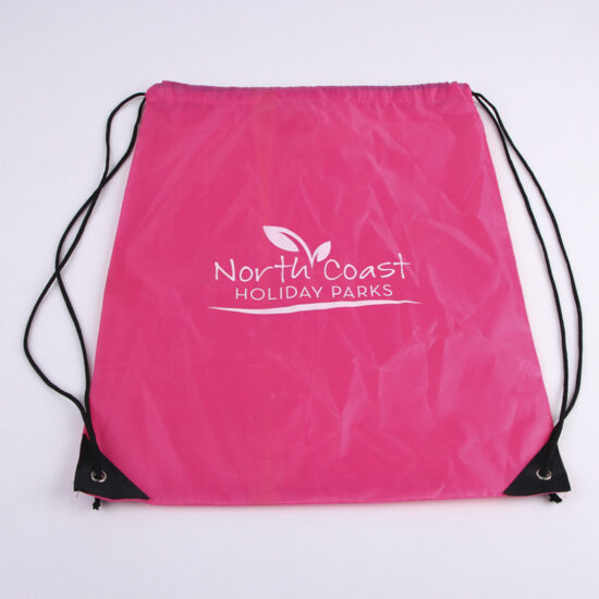  Custom Eco-Friendly Polyester Drawstring Backpack