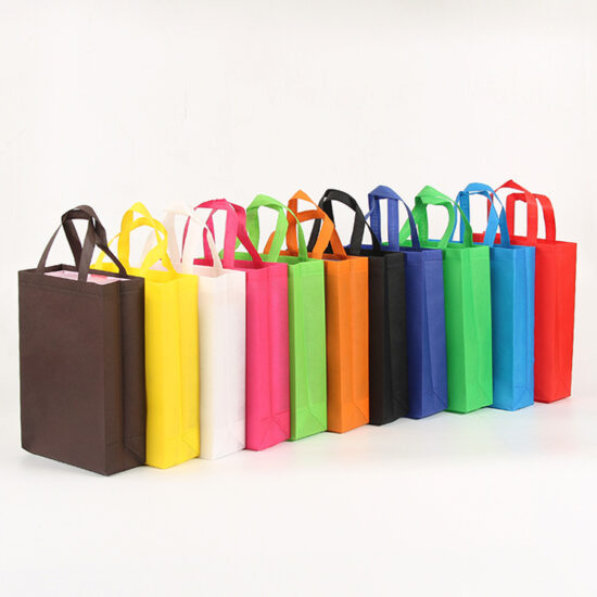 Custom Laminated Non-Woven Tote Bag for Apparel and Promotion