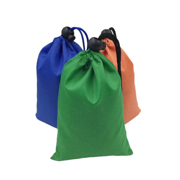 Nylon drawstring pouch for ear cleaner, shaver, and personal care tools