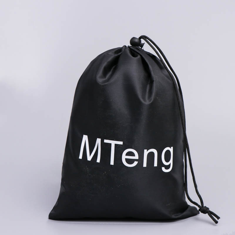 Custom polyester nylon 420D drawstring bag for sports and cycling