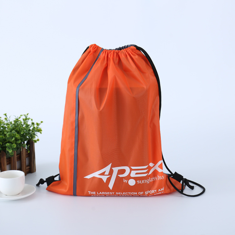 Custom Polyester Drawstring Pouch and Backpack