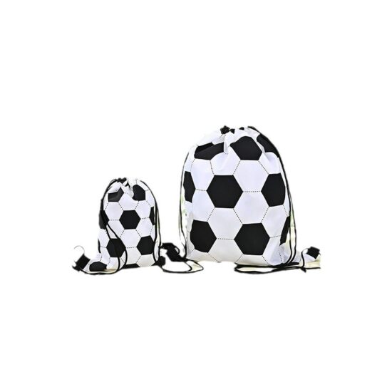 Custom polyester drawstring sports bag for marathon and fitness gear