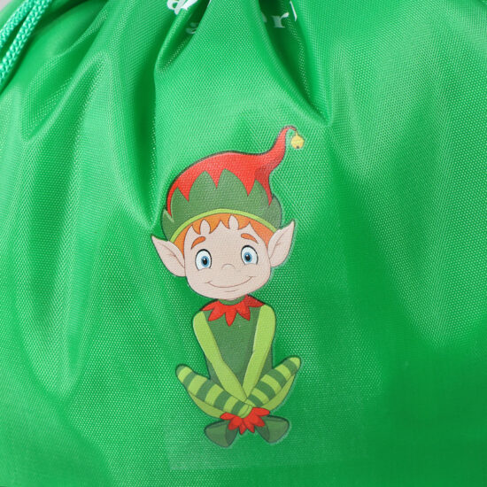  Custom non-woven double drawstring bag for shoes and apparel packaging
