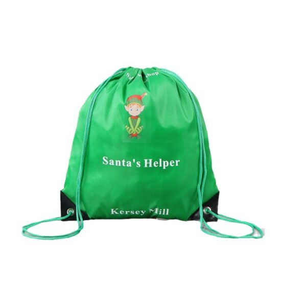  Custom non-woven double drawstring bag for shoes and apparel packaging