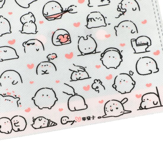 Cute Cartoon Non-Woven Dust Bag for Figures and Badges