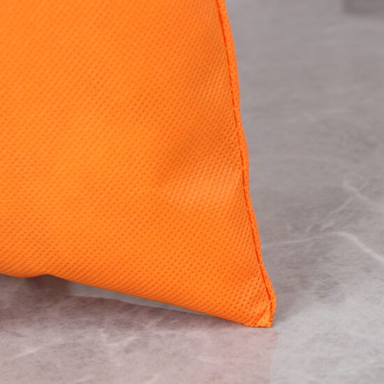Double drawstring sports bag for shoes and clothes