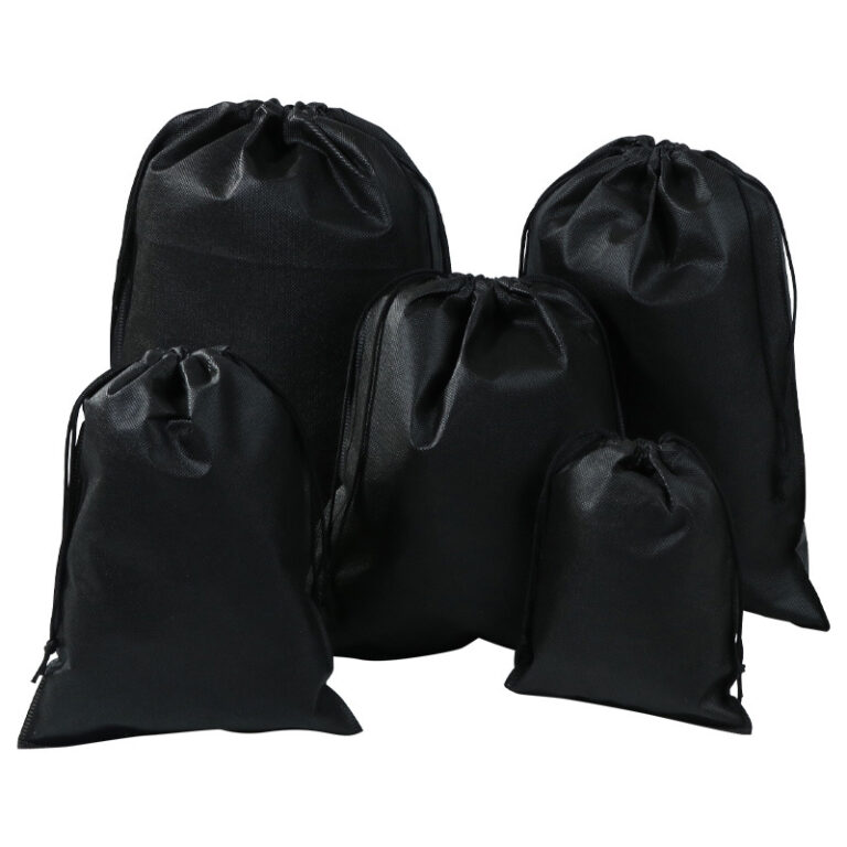 Non-Woven Dustproof Drawstring Bag for Shoes and Clothing