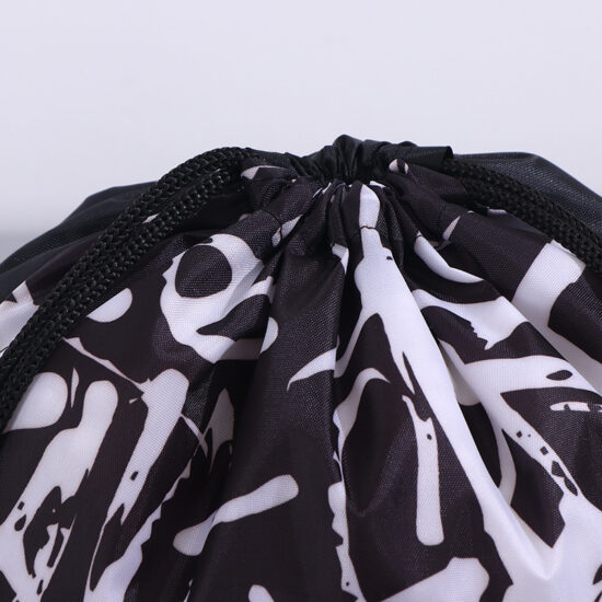Custom Canvas Drawstring Backpack for Promotion & Sport