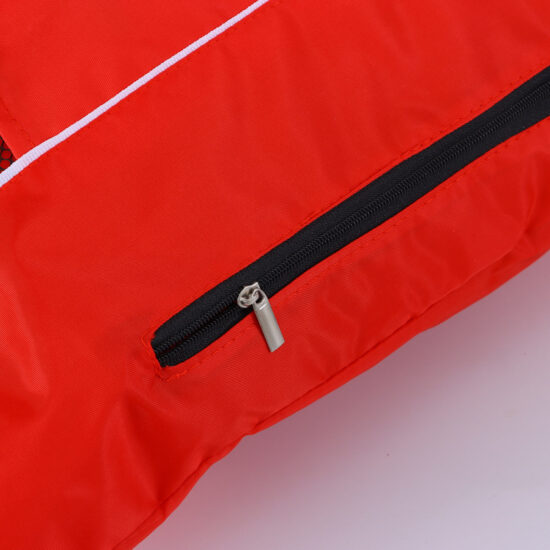 Polyester mesh drawstring backpack for outdoor sports