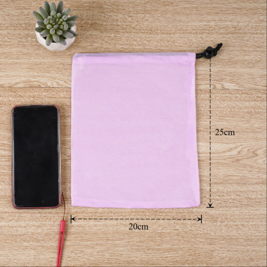 Waterproof nylon drawstring storage bag for jump rope and dustproof packaging