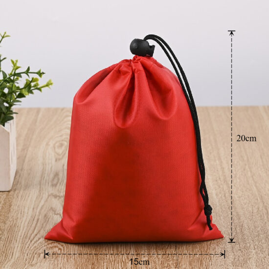 Waterproof nylon drawstring storage bag for jump rope and dustproof packaging