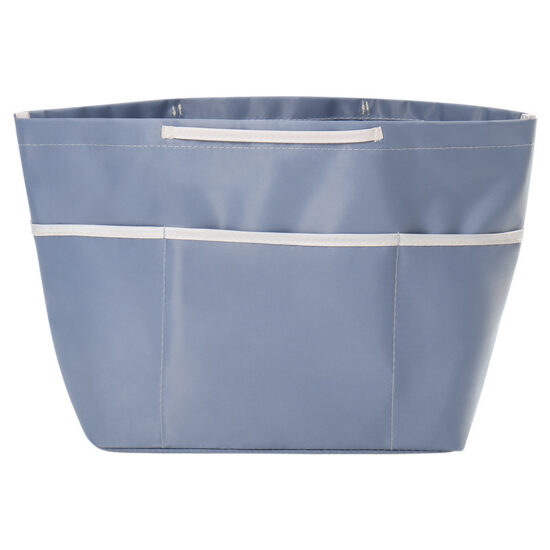 Nylon Tote Bag Organizer Insert with 3 Zipper Compartments in Multiple Sizes