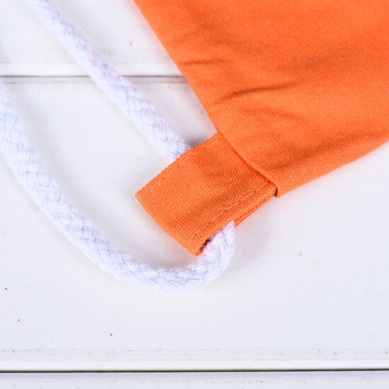 Heavy Cotton Canvas Drawstring Backpack for Gym and School