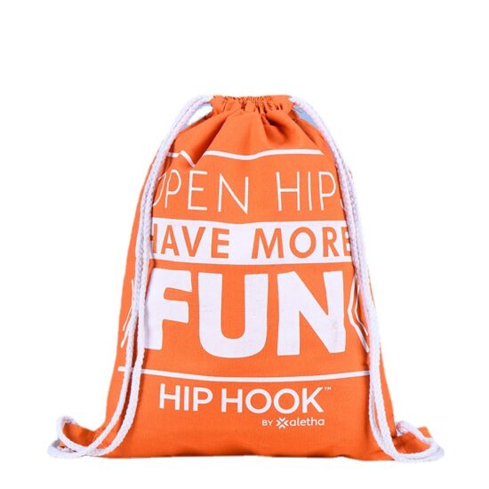 Heavy Cotton Canvas Drawstring Backpack for Gym and School