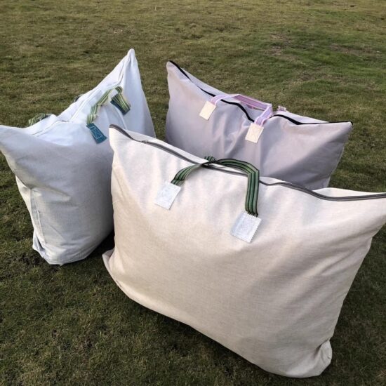 Waterproof clothes storage bags for moving and travel
