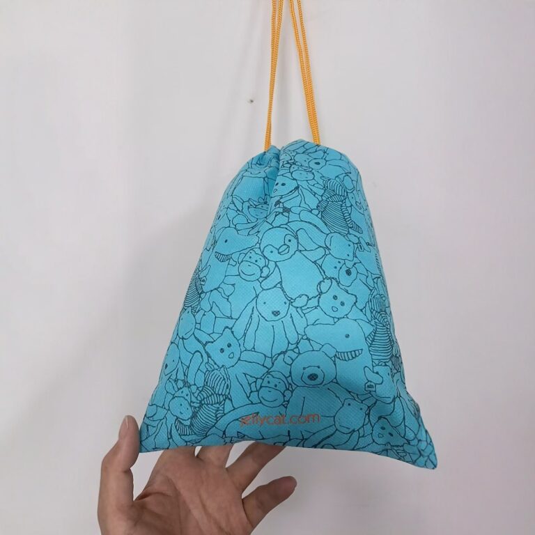Luxury Dust Bag for Plush Dolls – Non-Woven Drawstring Tote