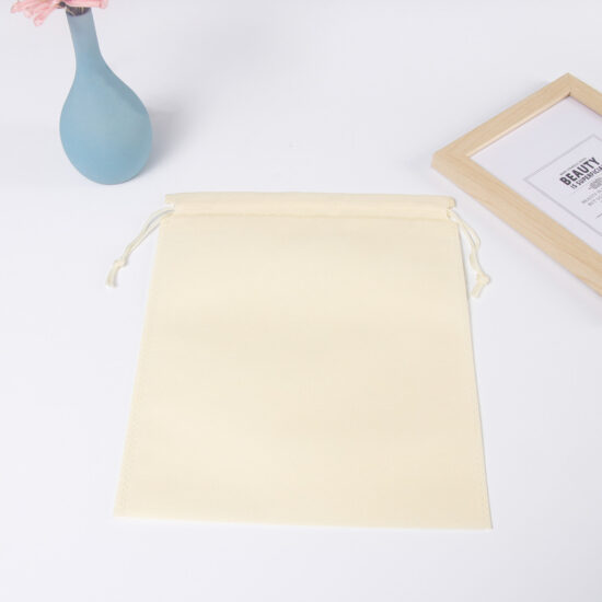 Non-Woven Drawstring Storage Bag for Shoes, Bags, and Electronics