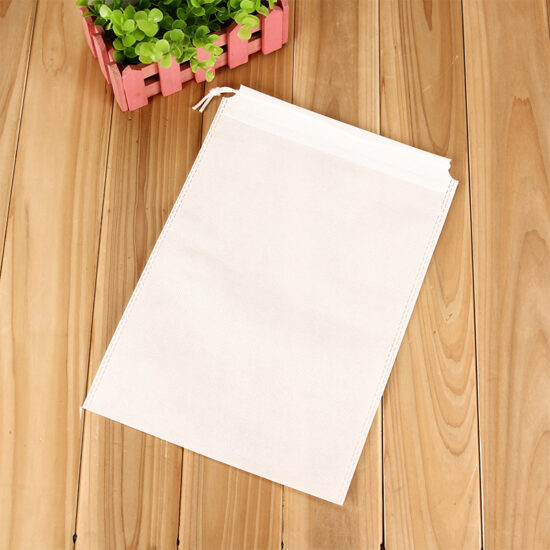 Non-Woven Drawstring Dustproof Storage Bag for Shoes and Toys
