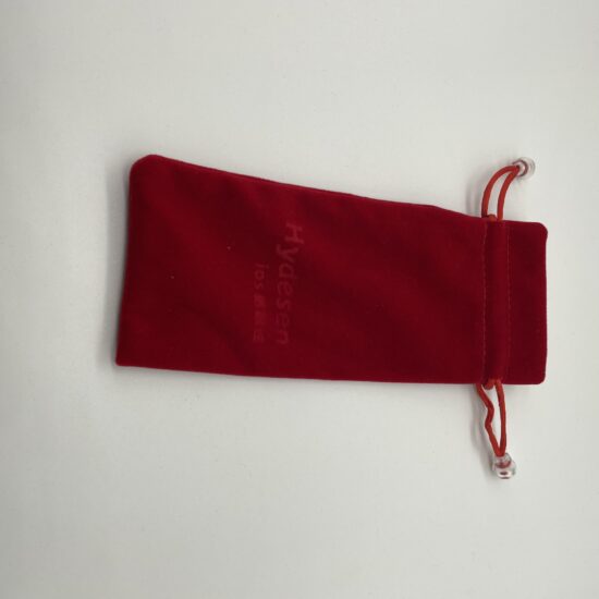  Red velvet drawstring pouch for jewelry and cosmetic storage