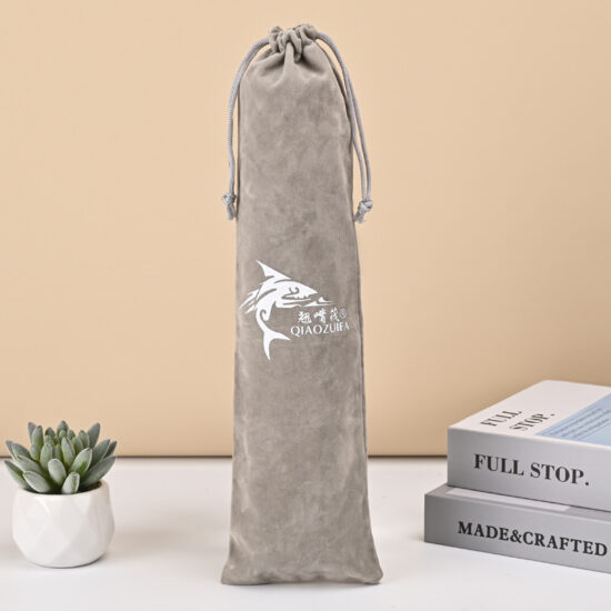 Velvet drawstring pouch for jewelry, cup, and gift packaging