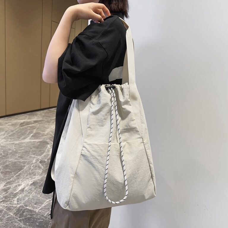 Fashion drawstring backpack for teen girls with large capacity
