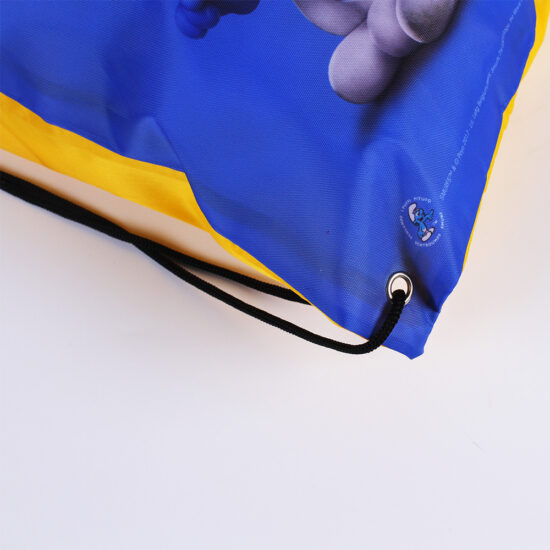 Full-Color Sublimation Polyester Drawstring Backpack