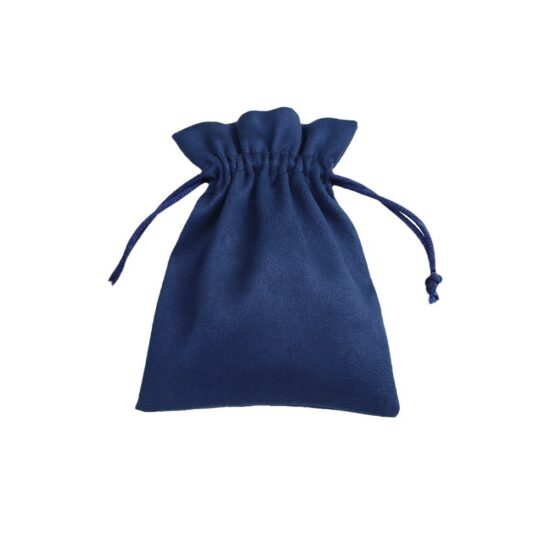  Suede drawstring pouch for jewelry and gift packaging