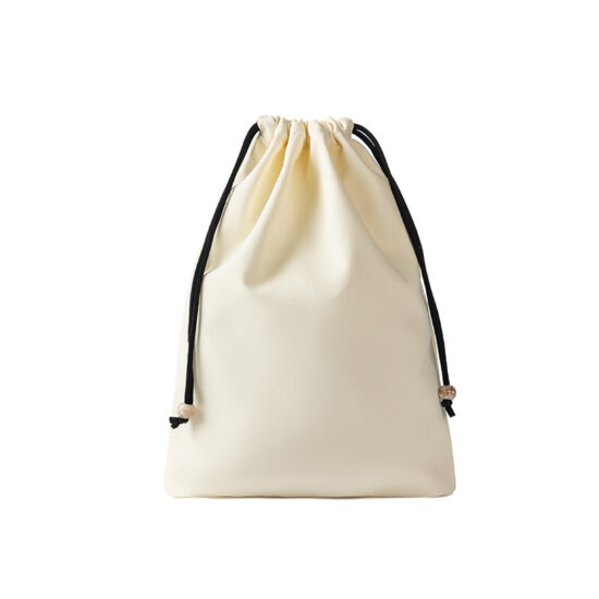 Waterproof travel drawstring storage bag for organizing clothes in suitcase