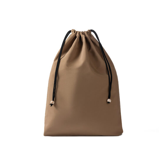 Waterproof travel drawstring storage bag for organizing clothes in suitcase