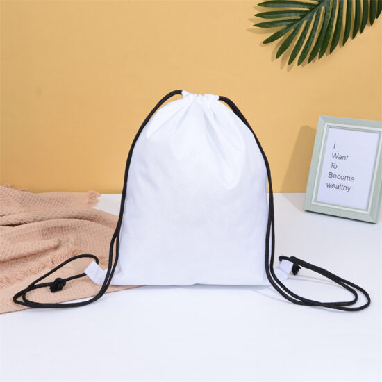  Custom Student Drawstring Backpack Bag with Logo – Nylon & Oxford

