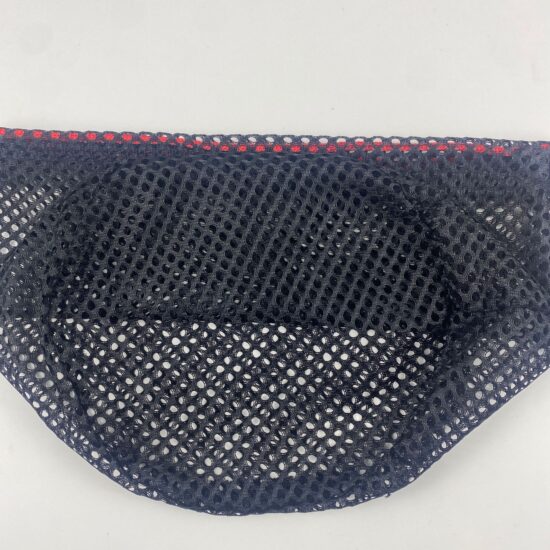 Breathable round-bottom mesh drawstring bag for outdoor gear and cookware storage