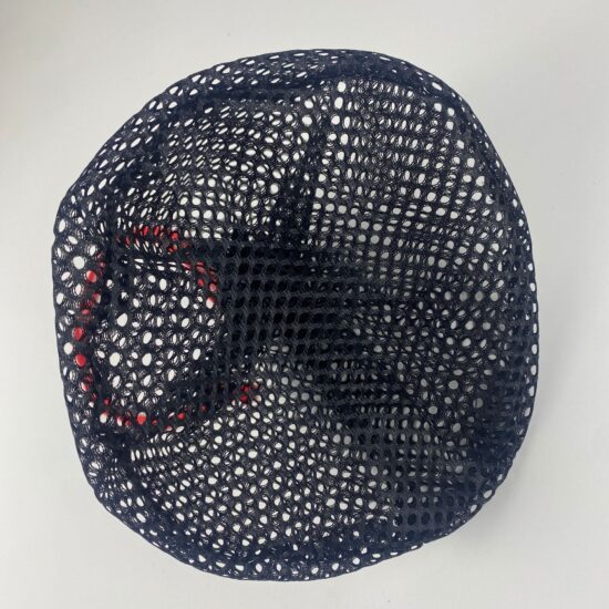 Breathable round-bottom mesh drawstring bag for outdoor gear and cookware storage